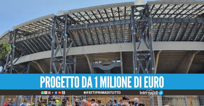 Restyling dello stadio Maradona, via libera ai lavori del terzo anello