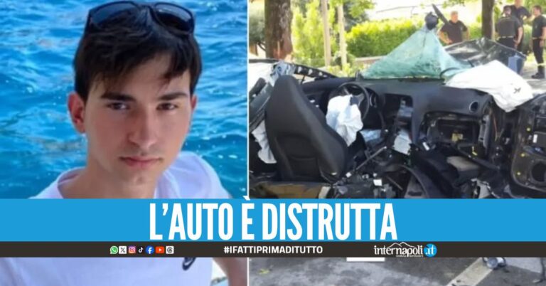 Si schianta per fuggire ai carabinieri, 23enne muore dopo lo schianto