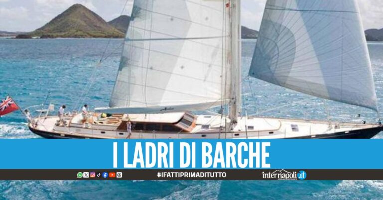 Furto al maxi yacht a Napoli, in azione le Fiamme Gialle