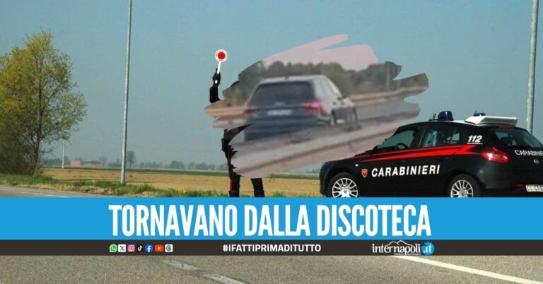 Erano in contromano sulla Statale Lecce-Gallipoli, fermati 5 ragazzi