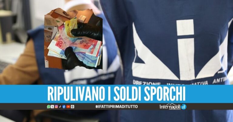 Riciclaggio per favorire il clan Mazzarella-D'Amico, 11 arresti