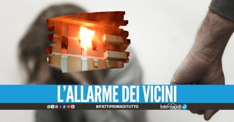 Brucia la porta di casa dell'ex, 45enne arrestato a Casoria