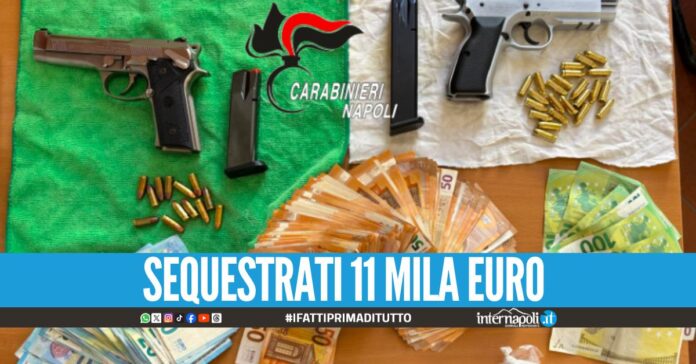 Trovate 2 pistole e proiettili in un motorino rubato a Napoli