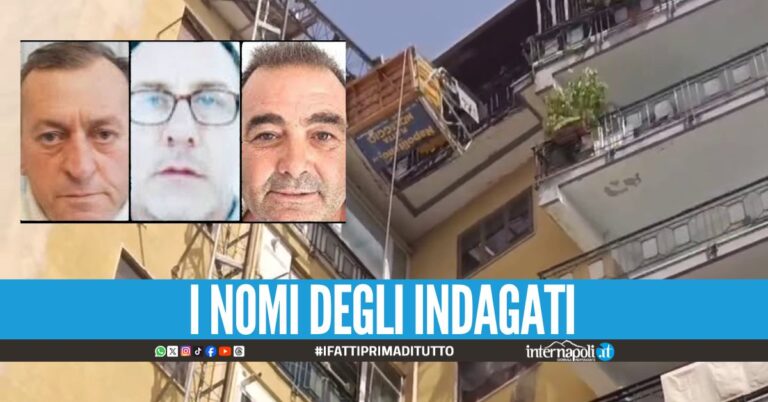 Operai morti al Rione Alto, 4 avvisi di garanzia per la strage