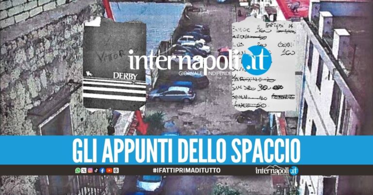 Droga a 'credito', trovato il quaderno dei pusher di Napoli