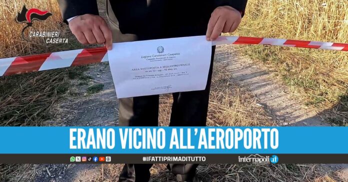 Gli affari del clan dei Casalesi sui terreni, sequestro da 500mila euro