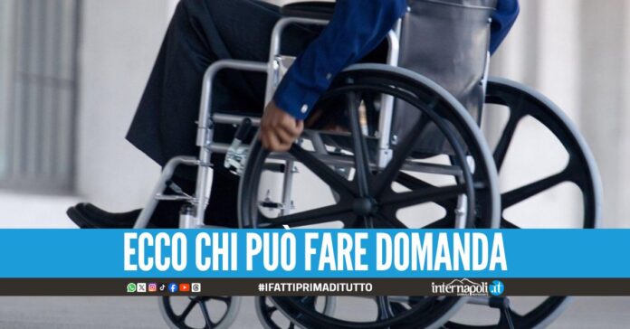 Assegni per i disabili di Pozzuoli, contributi mensili da 1500 euro