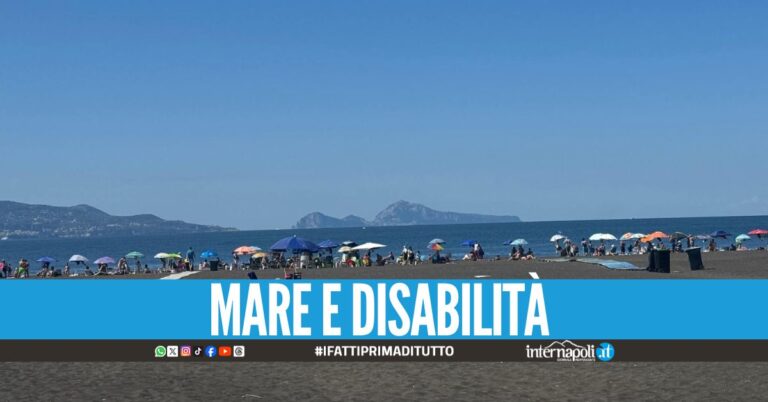 Spiaggia inclusiva e libera a Pompei, il servizio al via da agosto