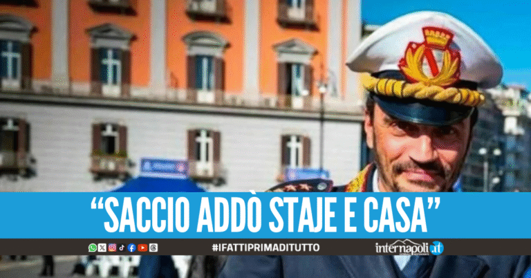 "E' na mala jurnata pe te", pluripregiudicato minaccia il Comandante Biagio Chiariello