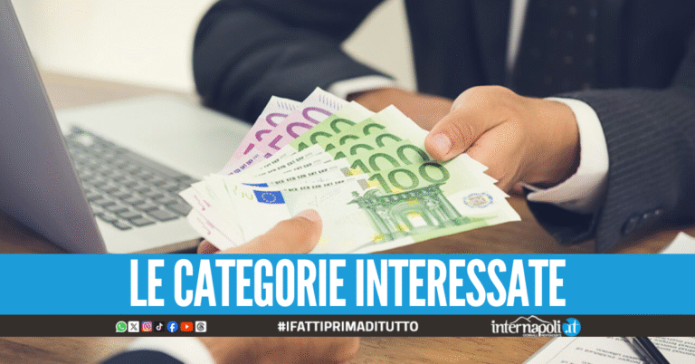 Agosto ricco per oltre mezzo milione di lavoratori, in arrivo l'aumento di 200 euro sulla busta paga