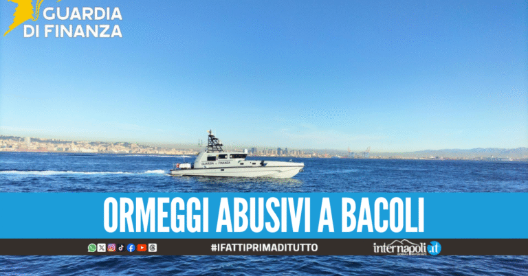 Porticciolo abusivo scoperto a Bacoli, sequestrato intero specchio d'acqua