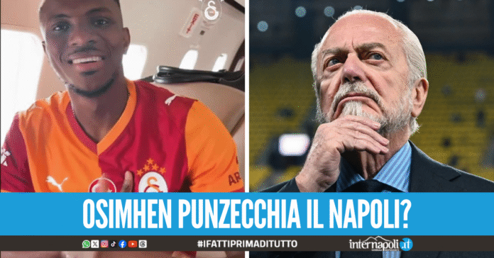 Osimhen vola in Turchia e lancia una frecciatina al Napoli in italiano: 