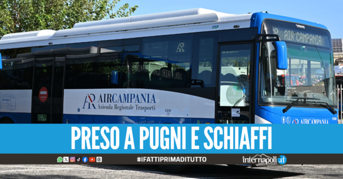 Vergogna ad Avellino, autista del pullman picchiato per aver difeso una donna