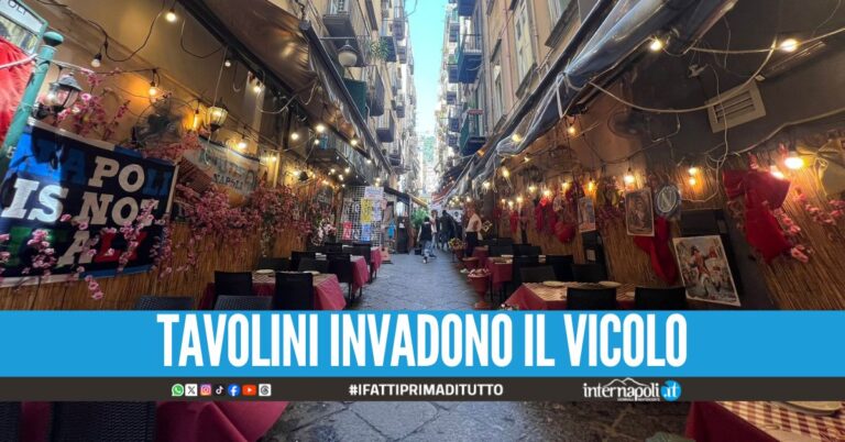 Chiuso un ristorante a Napoli, occupazione abusiva per 41 metri