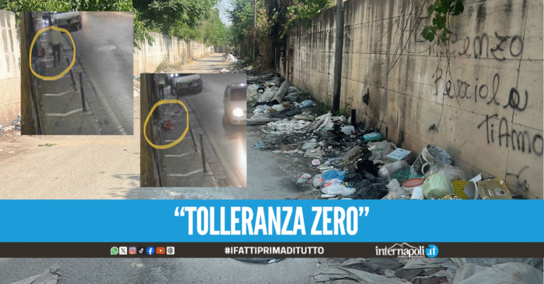 Sant'Antimo, pugno duro contro gli 'zozzoni': stanati dalle telecamere