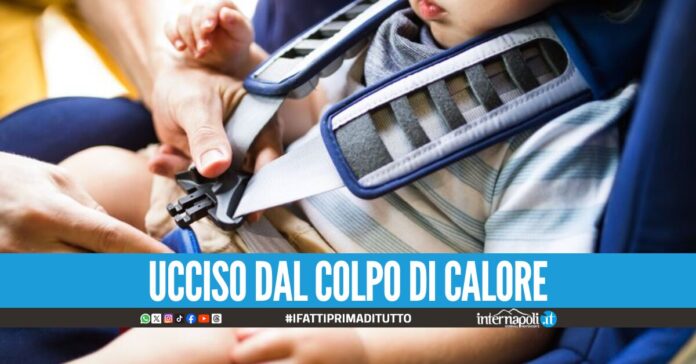 Dimentica il figlio in auto con 36 gradi e va a lavoro, muore bimbo di 2 anni