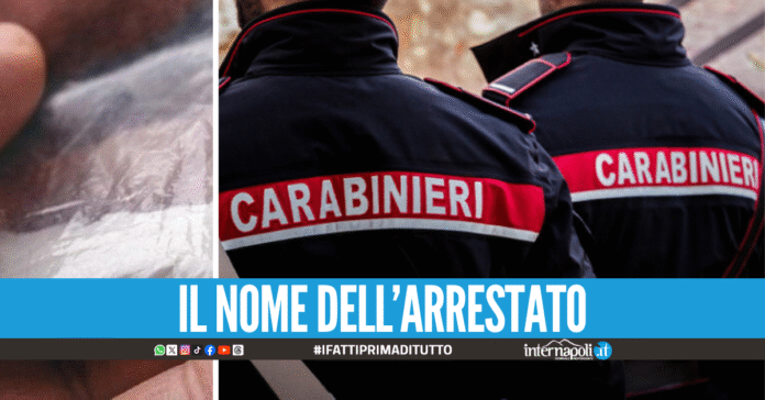 Droga nascosta in auto e in casa, arrestato 41enne a Giugliano: denunciata la moglie