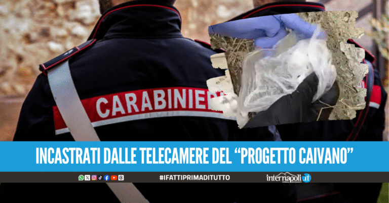 Droga nascosta tra le sterpaglie, arrestati due 17enni a Caivano