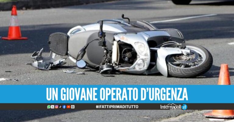 Grave incidente auto-scooter nel Napoletano, coinvolti due minorenni: uno è grave