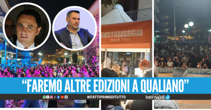 Il Gustosissimo Tour Fest a Qualiano è un successo, Picascia e Sgariglia Appuntamento da ripetere