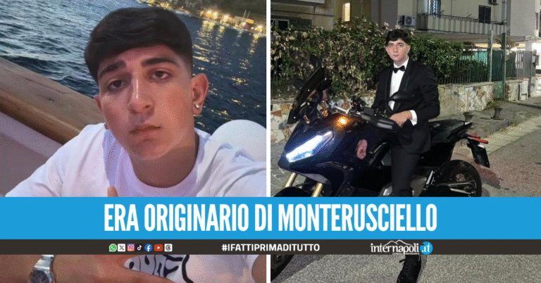 Incidente in moto a Pozzuoli, la vittima è il 18enne Augusto Di Meo