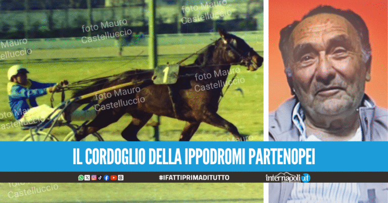 Lutto nell'ippica napoletana per Gaetano Bacio Terracino: "Si distingueva per le sue qualità"