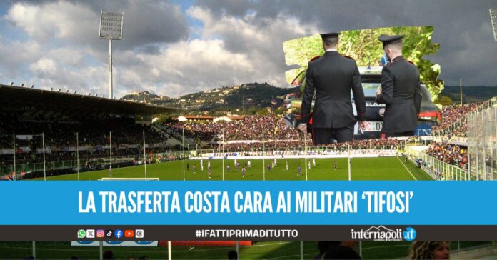 Si diedero malati per andare a vedere Fiorentina-Napoli allo stadio, condannati due carabinieri
