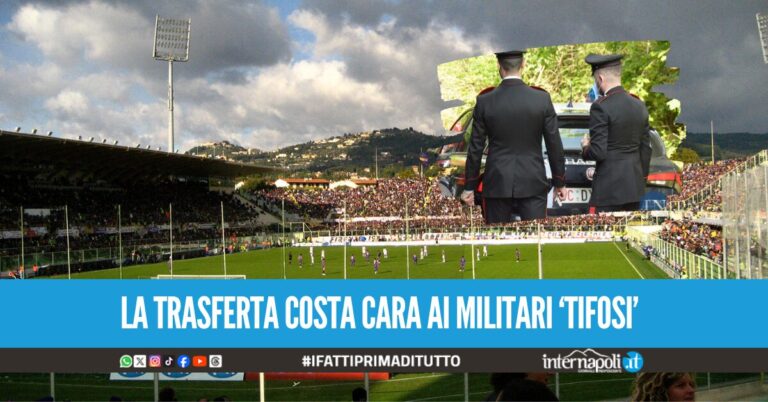 Si diedero malati per andare a vedere Fiorentina-Napoli allo stadio, condannati due carabinieri