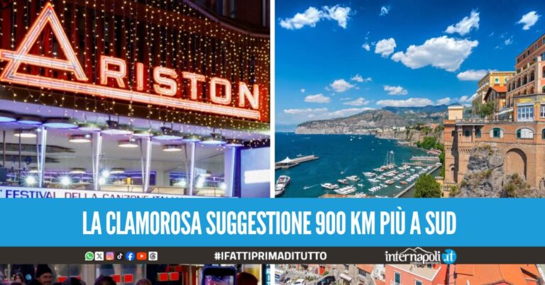 Addio a Sanremo, il Festival potrebbe cambiare location: La Rai guarda anche in Costiera