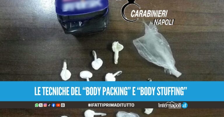 Arrestato "corriere-mulo" a Napoli, beccato con 10 ovuli di eroina infilati nel retto