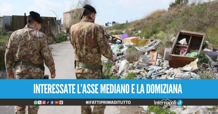 Controlli nella Terra dei Fuochi tra Napoli e Caserta, pioggia di multe e sequestri