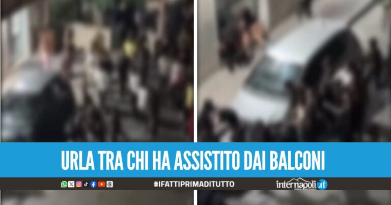 Maxi rissa tra giovani a Torre del Greco, si sono affrontati in un parco privato