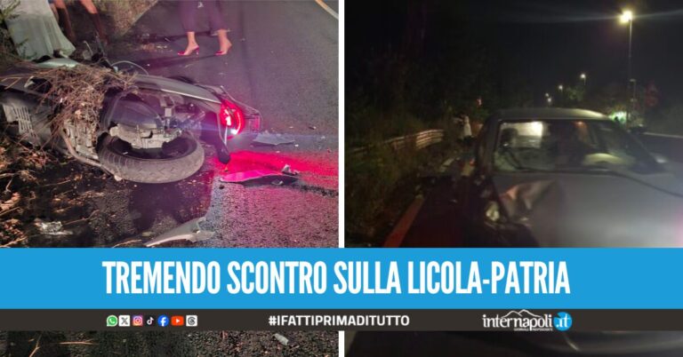 Auto in corsa travolge centauro e fugge via, 28enne trasportato in ospedale in gravi condizioni