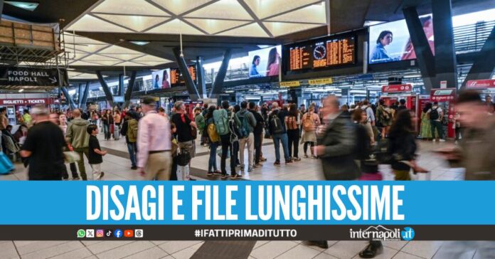 Sciopero dei treni in corso, a Napoli cancellata la metà dei treni tra arrivi e partenze
