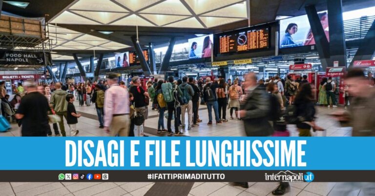 Sciopero dei treni in corso, a Napoli cancellata la metà dei treni tra arrivi e partenze