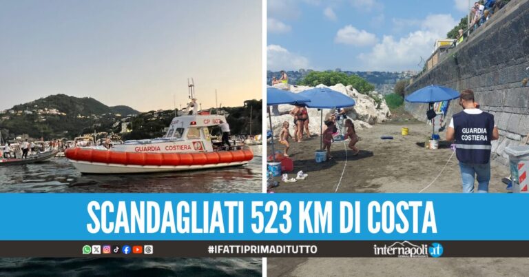 Persone salvate e ormeggi abusivi smantellati, l'operazione "Mare Sicuro" legalizza le coste della Campania