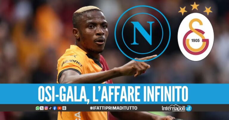 Bloccata la trattativa tra Napoli e Galatasaray per Osimhen, i turchi non danno garanzie sul pagamento