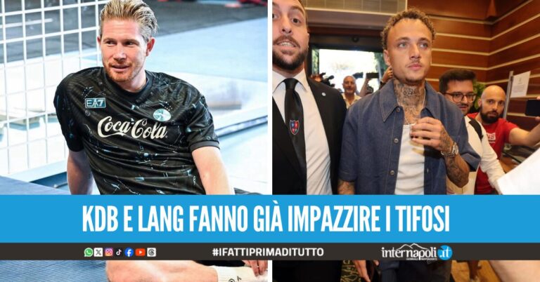 Al via la stagione del Napoli all'insegna dei nuovi acquisti: primo allenamento per KDB, visite mediche per Lang