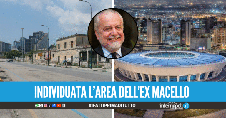 Mossa a sorpresa di ADL, presentato progetto per il nuovo stadio del Napoli a Poggioreale