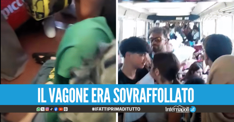 Paura nel treno della Circumvesuviana, ragazza sviene per il gran caldo