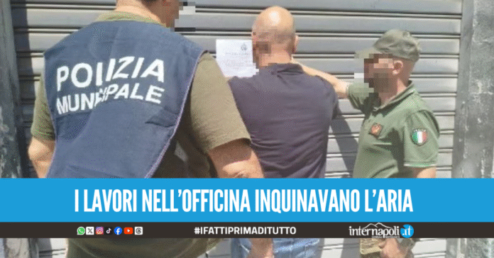 Sequestrata carrozzeria a Poggioreale: era abusiva e aveva dipendenti a nero