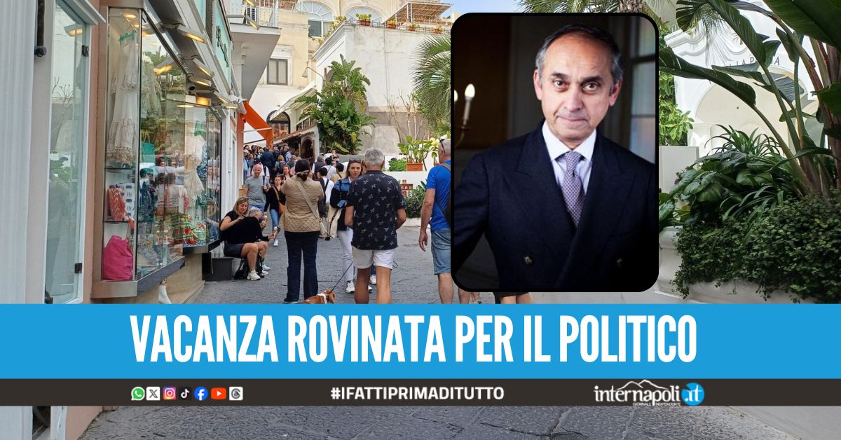 Disavventura per il politico inglese a Capri, scippato dell'orologio da 200mila euro