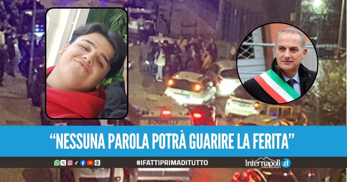 Emanuele morto dopo l'incidente in scooter, il sindaco Pirozzi: "Calvizzano piange un suo figlio"