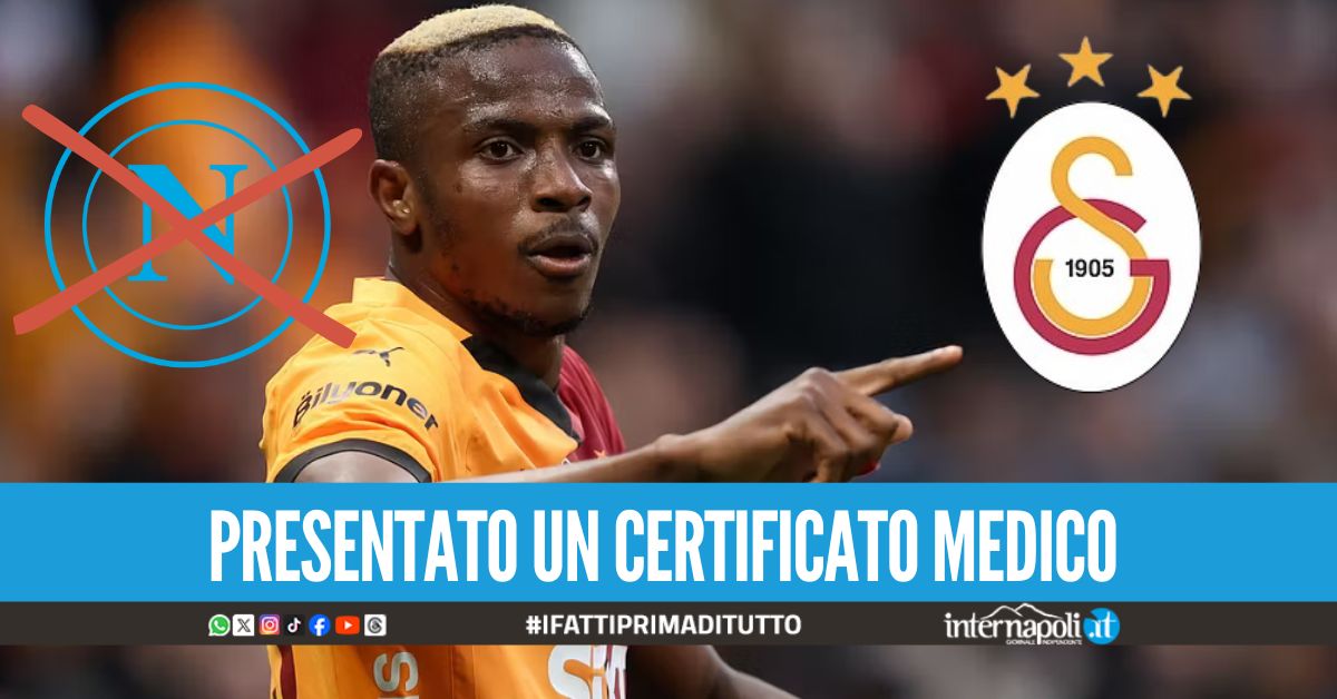 L'avventura di Osimhen al Napoli è ormai giunta al capolinea, il nigeriano non si presenta al ritiro