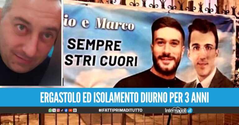 Omicidio dei fratelli Marco e Claudio Marrandino, ergastolo per il killer Antonio Mangiacapre