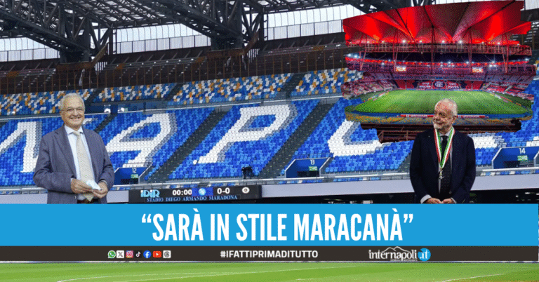 “ADL ha pronti 250 milioni per fare un nuovo stadio a Napoli”, l’annuncio a sorpresa