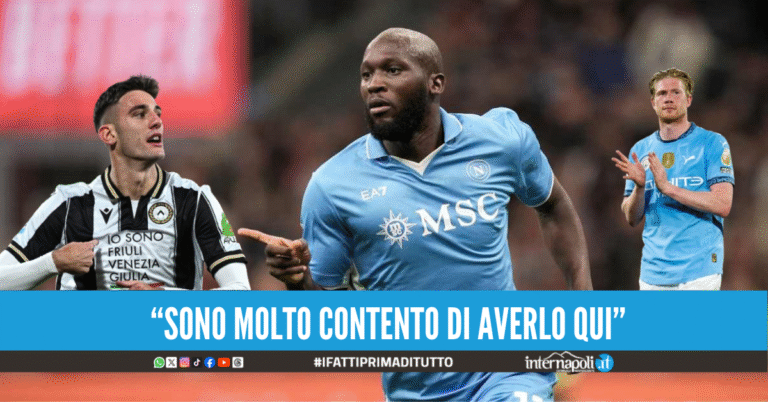 Lukaku: "sono molto contento di averlo qui"