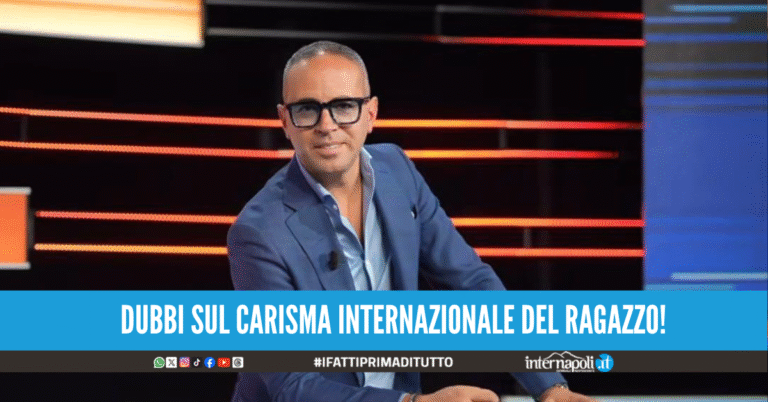 Criscitiello dubbi sul carisma internazionale del ragazzo