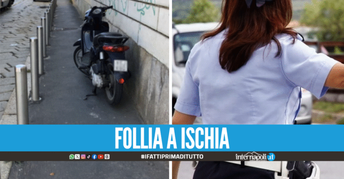 Parcheggia lo scooter sul marciapiede e prende a schiaffi le vigilasse, arrestata 75enne