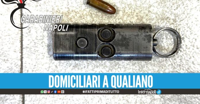 Pistola portachiavi a Villaricca, imprenditore di Giugliano ottiene i domiciliari